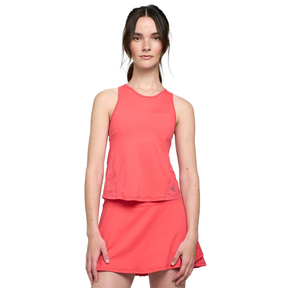 Lija Women's Elite Baton Tank (Cayenne) - RacquetGuys.ca