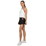 Lija Women's Elite Star Tank Top (White/Black/Cayenne) - RacquetGuys.ca