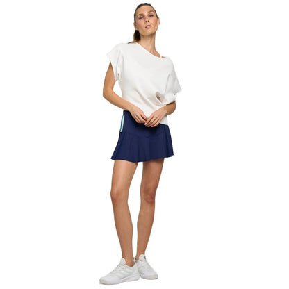 Lija Women's Elite Dash Skort 13-Inch (Marine/Multi) - RacquetGuys.ca