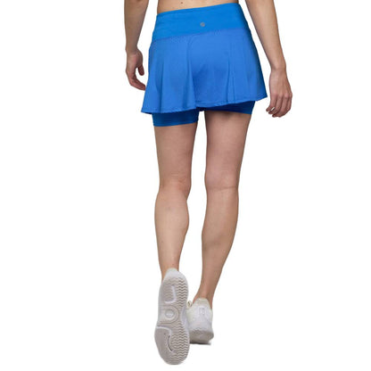 Lija Women's Slick Strata Skort (Cornflower) - RacquetGuys.ca