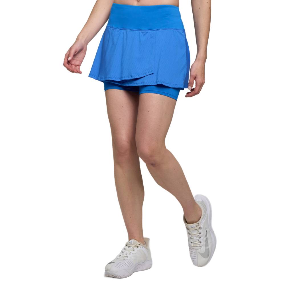 Lija Women's Slick Strata Skort (Cornflower) - RacquetGuys.ca