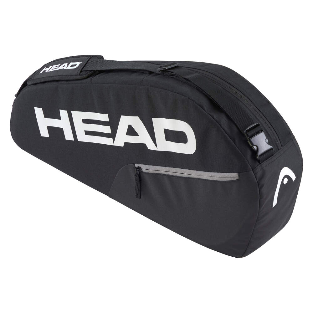 Head Base S Racquet Bag Black/White - RacquetGuys.ca