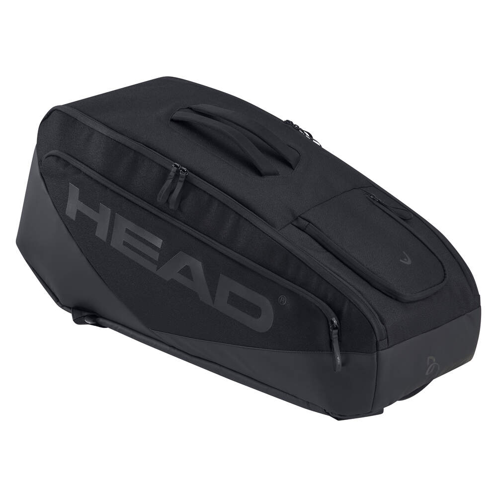 Head Pro X 9 Racquet Bag L Black - RacquetGuys.ca