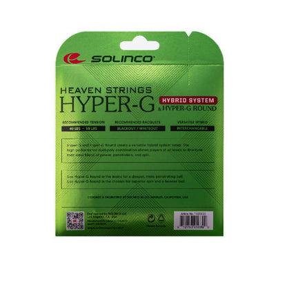 Solinco Hyper-G & Hyper G Round 16L/1.25 Tennis String - RacquetGuys.ca