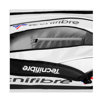 Tecnifibre Tour Endurance 15 Pack Racquet Bag (White/Black) - RacquetGuys.ca