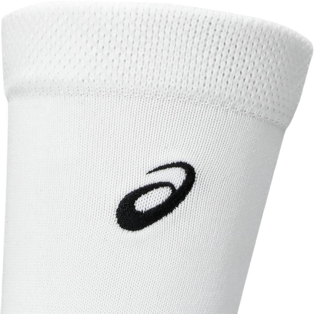 Asics Resolution Crew Socks (Brilliant White) - RacquetGuys.ca