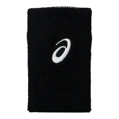 Asics Wristband Long (Performance Black) - RacquetGuys.ca
