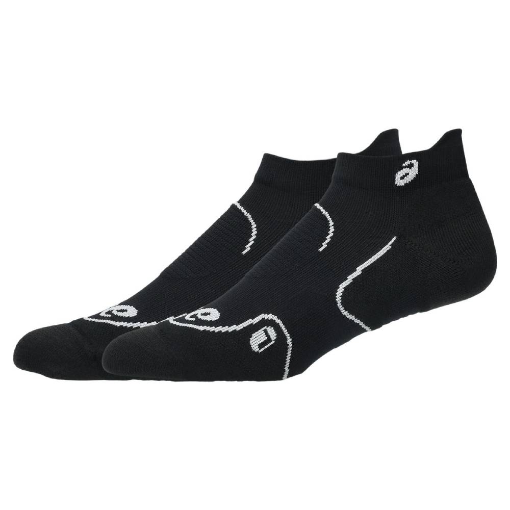 Asics Court+Tennis Ankle Sock (Performance Black) - RacquetGuys.ca