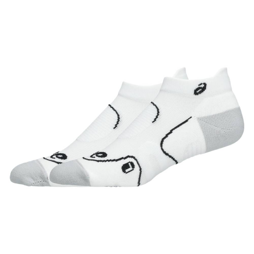 Asics Court+Tennis Ankle Sock (Brilliant White) - RacquetGuys.ca