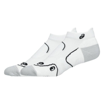 Asics Court+Tennis Ankle Sock (Brilliant White) - RacquetGuys.ca