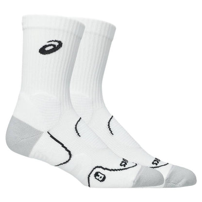 Asics Court+Tennis Crew Sock (Brilliant White) - RacquetGuys.ca
