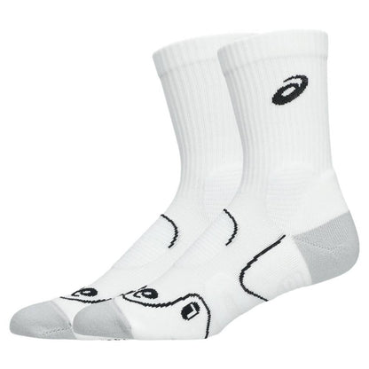 Asics Court+Tennis Crew Sock (Brilliant White) - RacquetGuys.ca