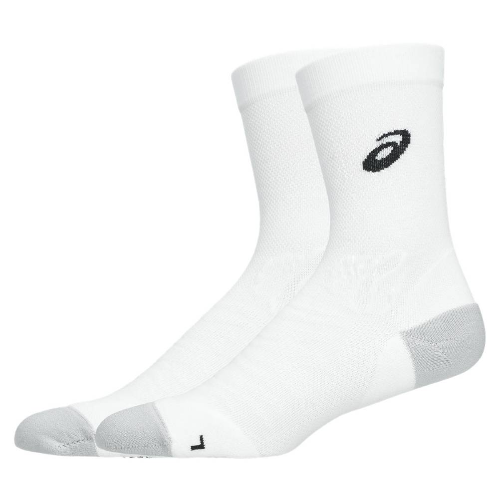 Asics Lightweight Court+Tennis Crew Sock (Brilliant White) - RacquetGuys.ca