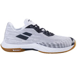 Babolat Shadow Spirit Men's Indoor Court Shoe (White/Black) - RacquetGuys.ca