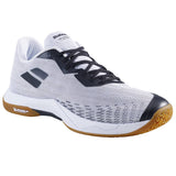 Babolat Shadow Spirit Men's Indoor Court Shoe (White/Black) - RacquetGuys.ca