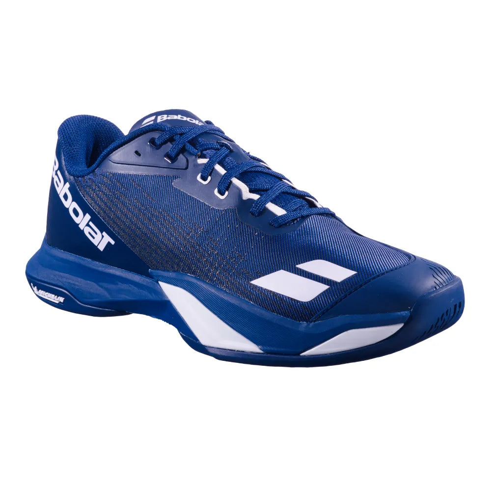 Babolat Jet Mach 4 Men's Tennis Shoe (Navy/White) - RacquetGuys.ca