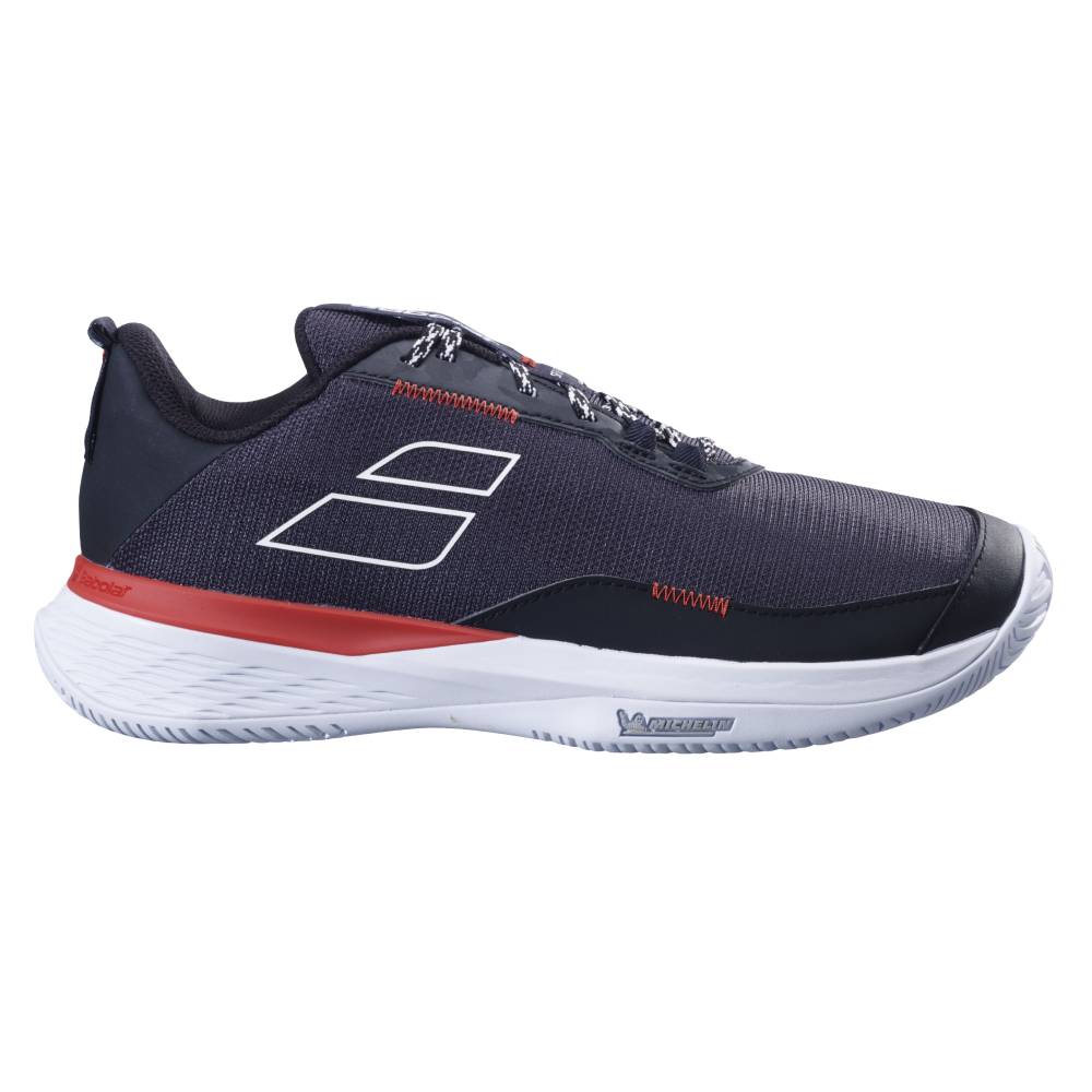 Babolat SFX EVO Men's Tennis Shoe (Black/Red) - RacquetGuys.ca