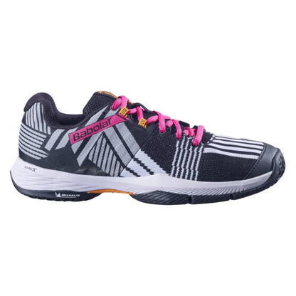 Babolat Sensa Women's Padel Shoe (Black/Pink) - RacquetGuys.ca