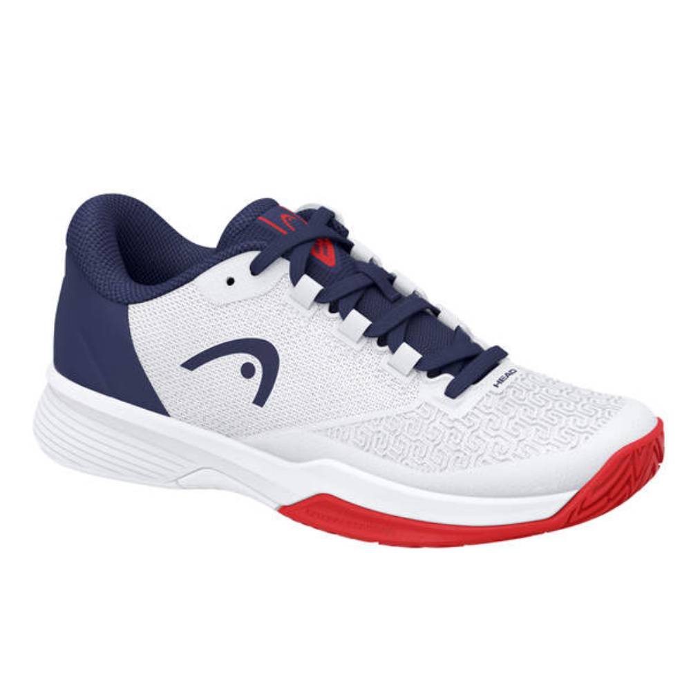 Head Revolt Pro 5.0 Junior Tennis Shoe (White/Navy) - RacquetGuys.ca