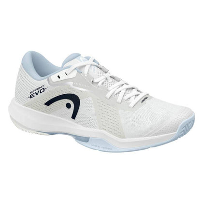 Head Sprint Evo 4.0 Women's Tennis Shoe (White) - RacquetGuys.ca