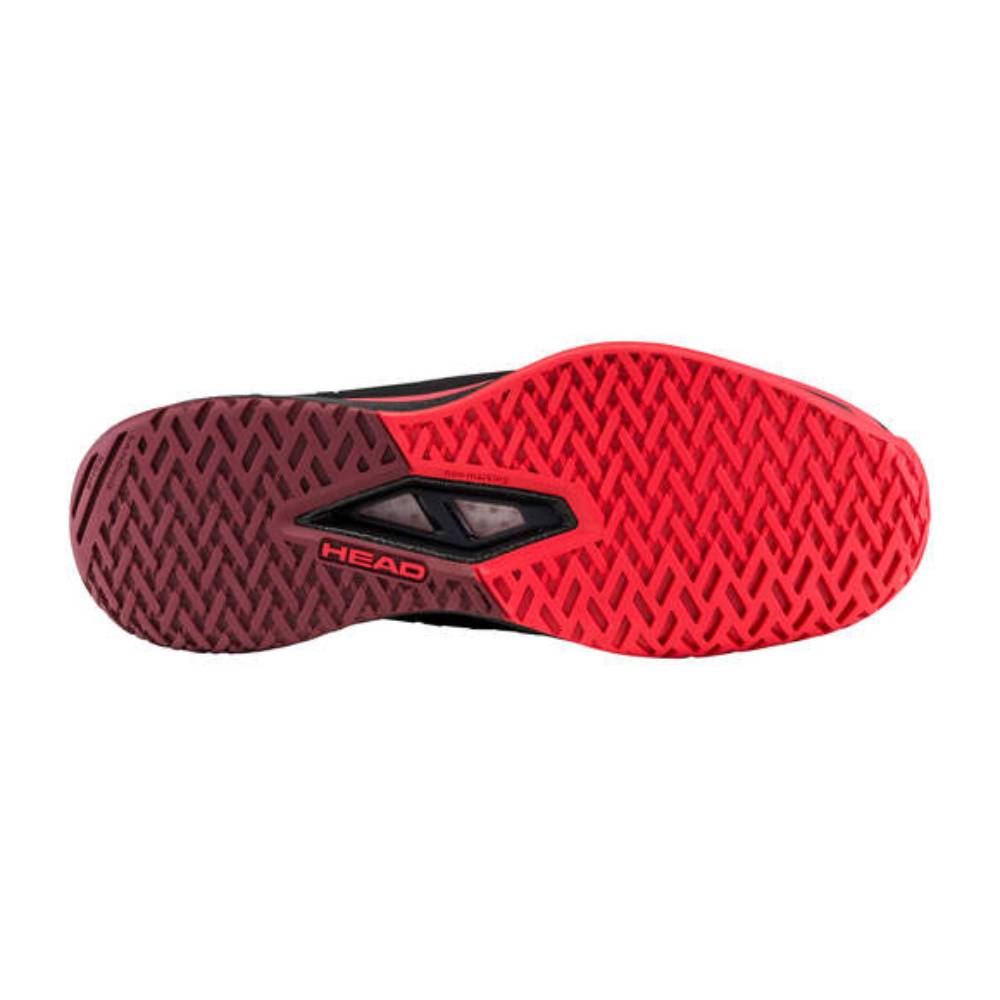 Head Endure Pro Men's Tennis Shoe (Black/Red) - RacquetGuys.ca