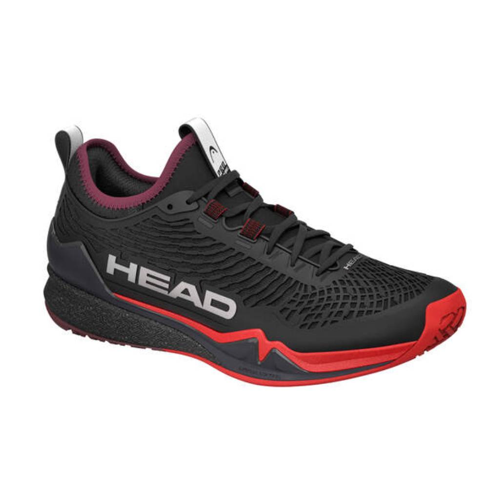 Head Endure Pro Men's Tennis Shoe (Black/Red) - RacquetGuys.ca