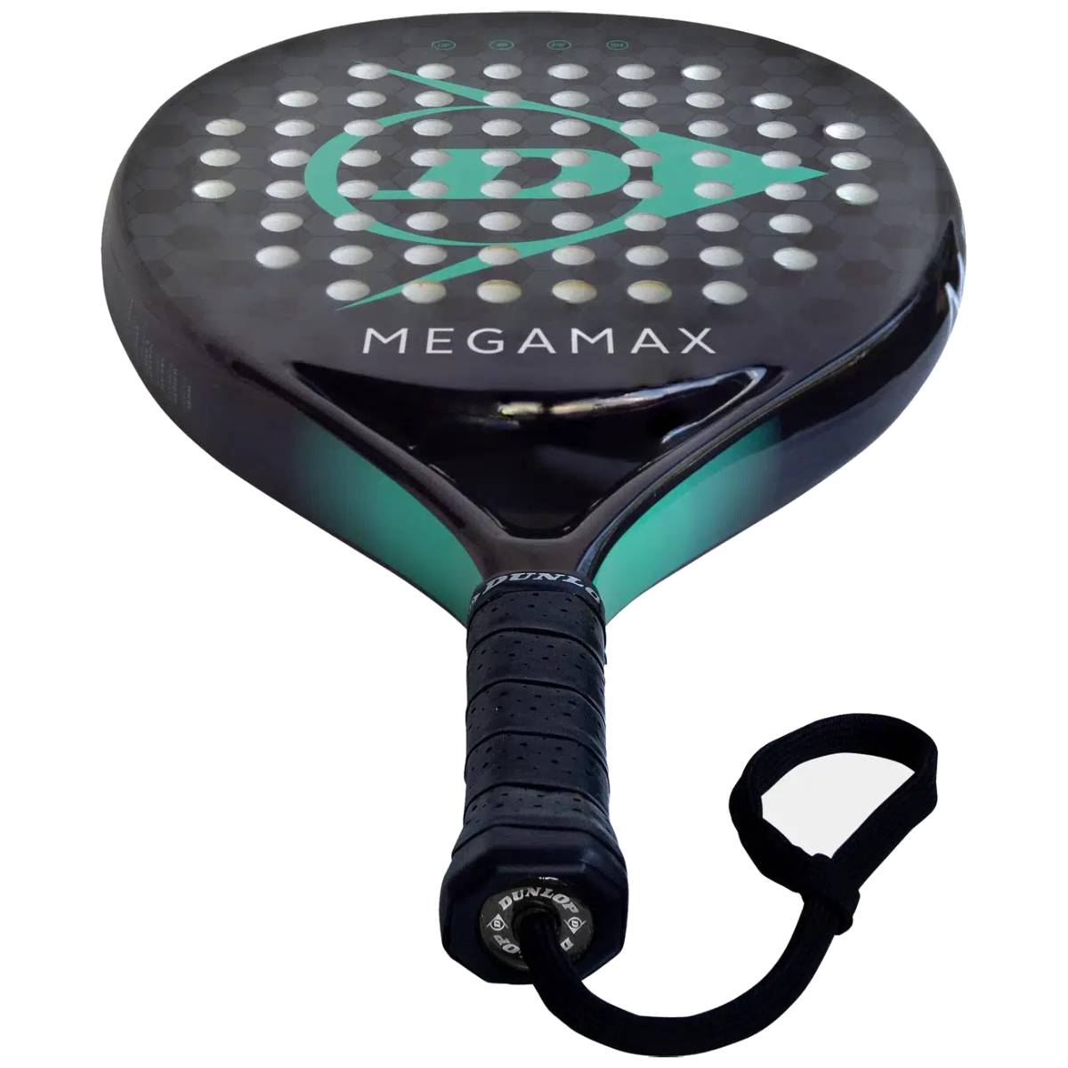 Dunlop 25 Megamax Black Padel Racquet