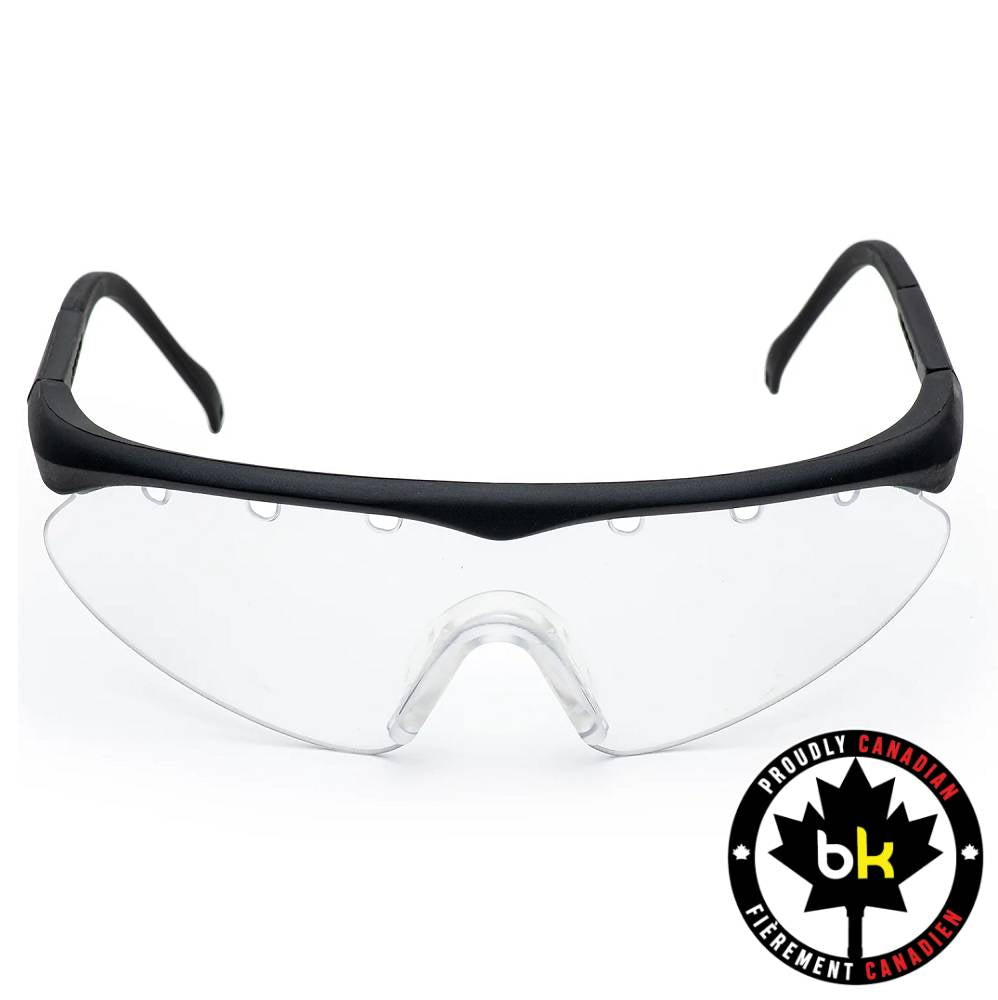 Black Knight Turbo Eyeguard (Black) - RacquetGuys.ca