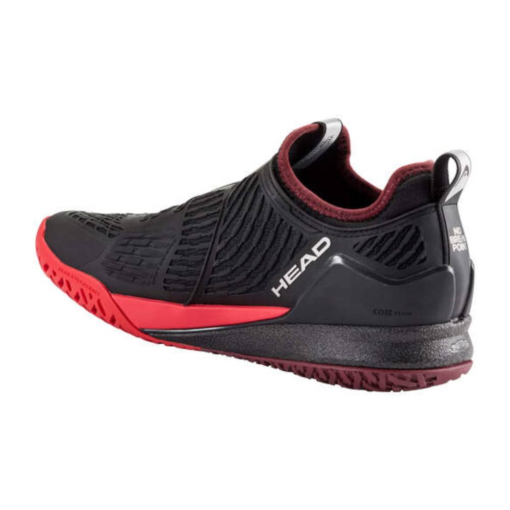 Head Endure Pro BOA Men's Tennis Shoe (Black/Red) - RacquetGuys.ca