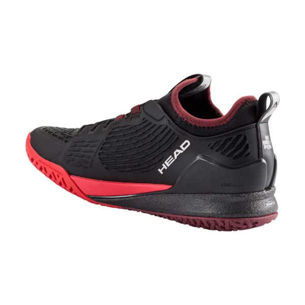 Head Endure Pro Men's Tennis Shoe (Black/Red) - RacquetGuys.ca