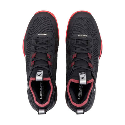 Head Endure Pro Men's Tennis Shoe (Black/Red) - RacquetGuys.ca