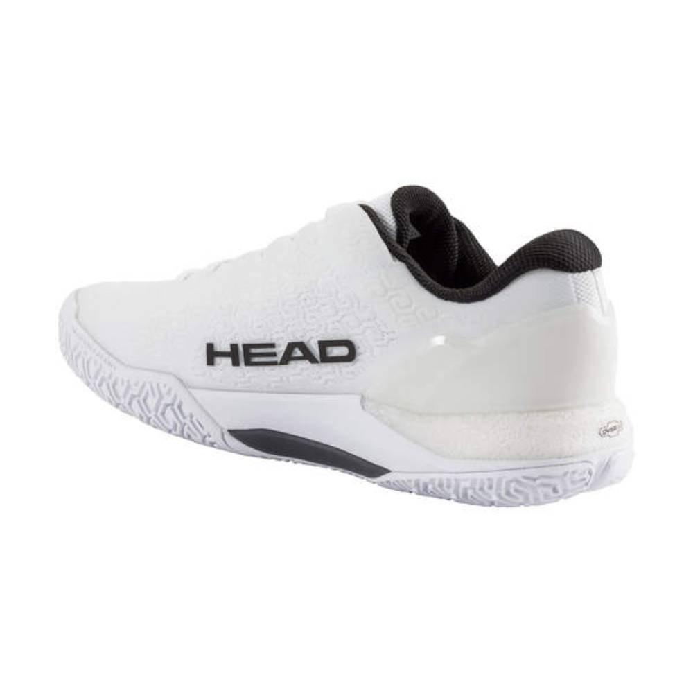 Head Revolt Pro 5.0 Men's Tennis Shoe (White/Black) - RacquetGuys.ca