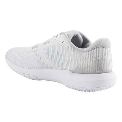 Head Revolt Evo 5.0 Women's Tennis Shoe (White/Light Grey) - RacquetGuys.ca