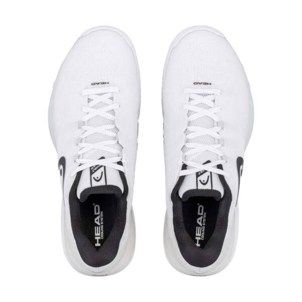 Head Revolt Pro 5.0 Men's Tennis Shoe (White/Black) - RacquetGuys.ca