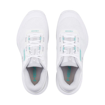 Head Revolt Evo 5.0 Women's Tennis Shoe (White/Light Grey) - RacquetGuys.ca