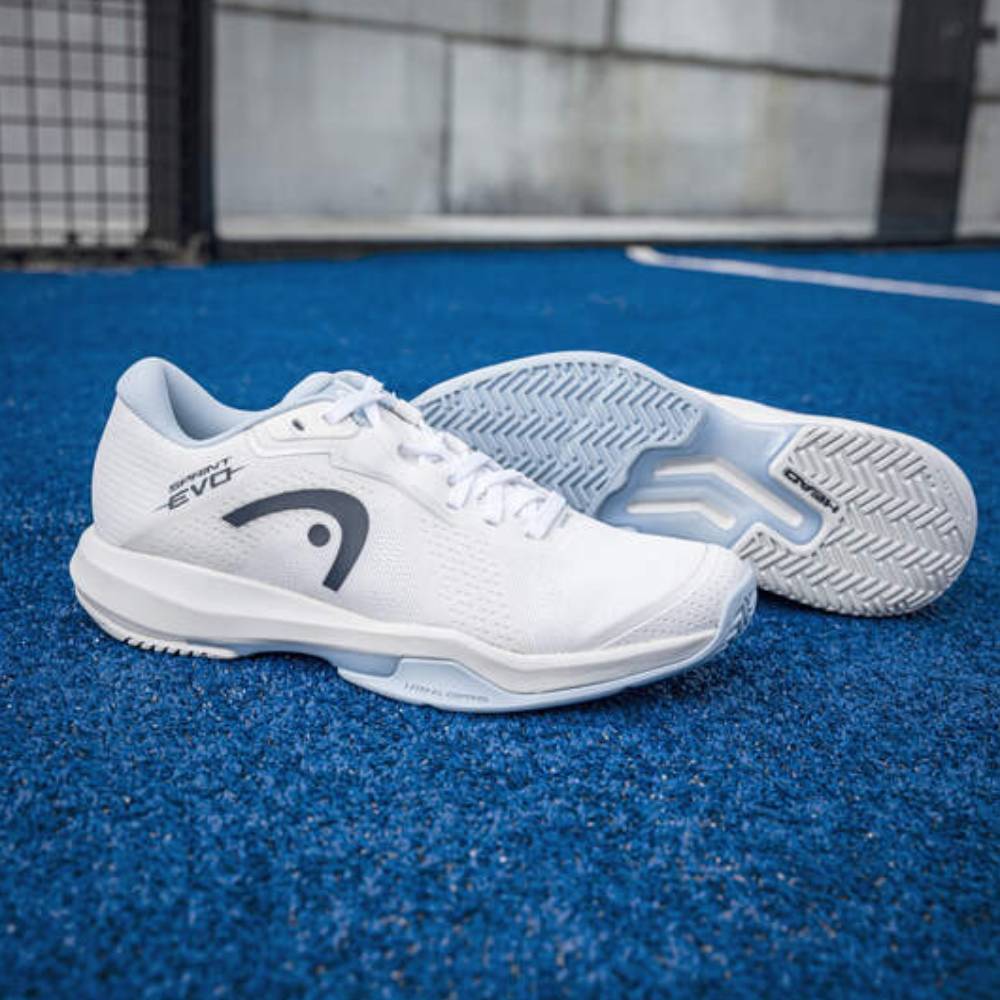 Head Sprint Evo 4.0 Women's Tennis Shoe (White) - RacquetGuys.ca