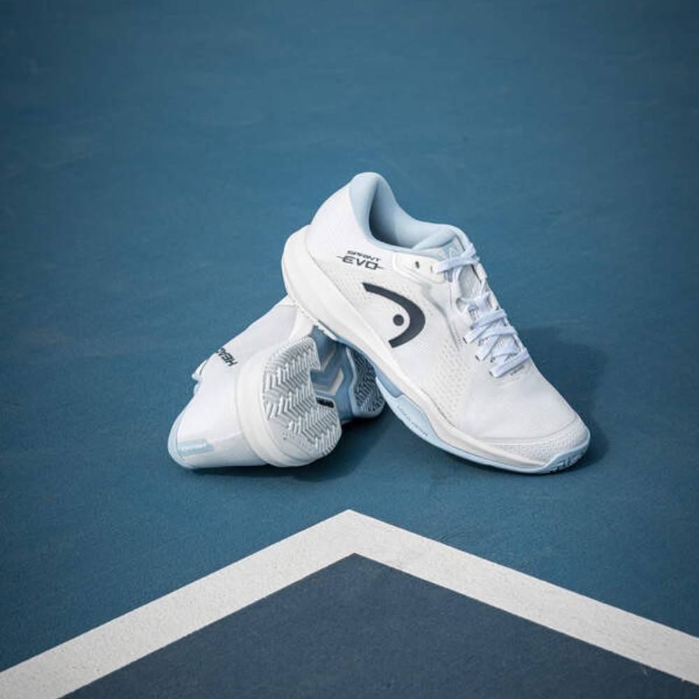 Head Sprint Evo 4.0 Women's Tennis Shoe (White) - RacquetGuys.ca