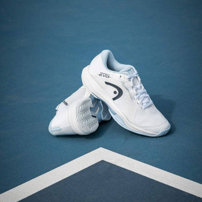 Head Sprint Evo 4.0 Women's Tennis Shoe (White) - RacquetGuys.ca