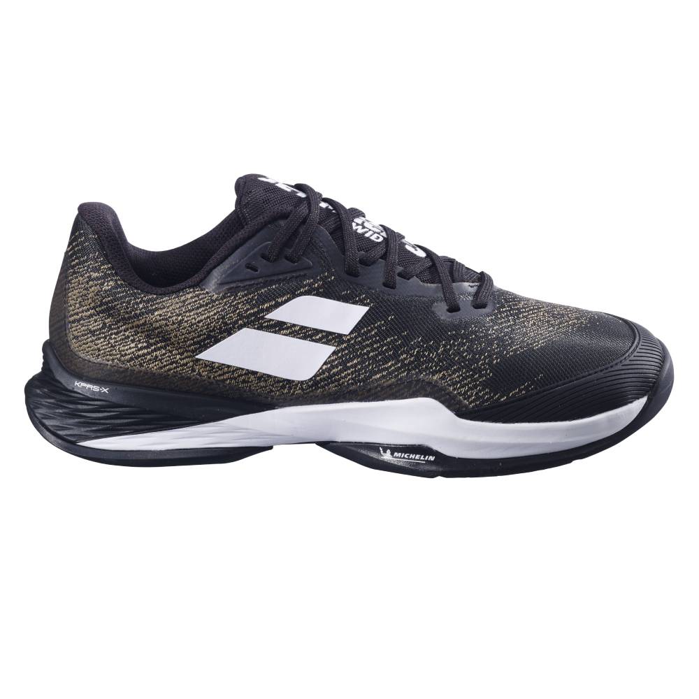 Babolat Jet Mach 3 AC Wide Men's Tennis Shoe (Black/White) - RacquetGuys.ca