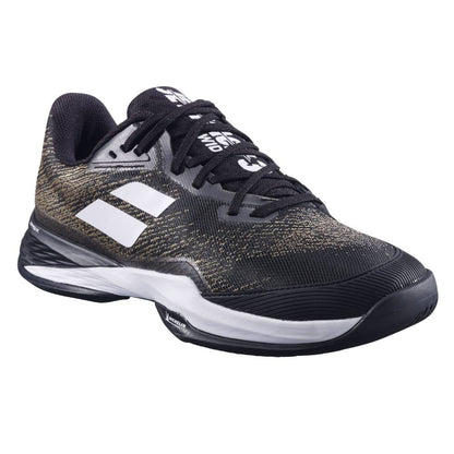 Babolat Jet Mach 3 AC Wide Men's Tennis Shoe (Black/White) - RacquetGuys.ca
