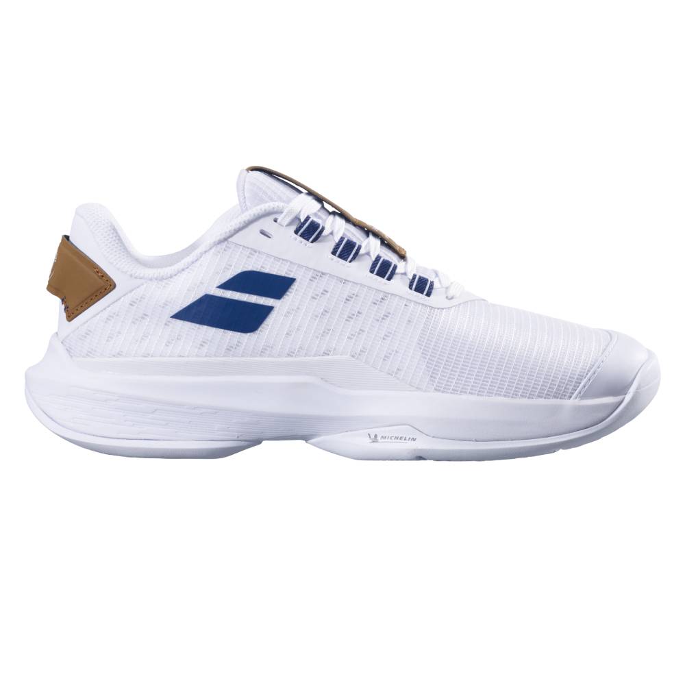 Babolat Jet Tere 2 AC Wimbledon Women's Tennis Shoe (White/Navy) - RacquetGuys.ca