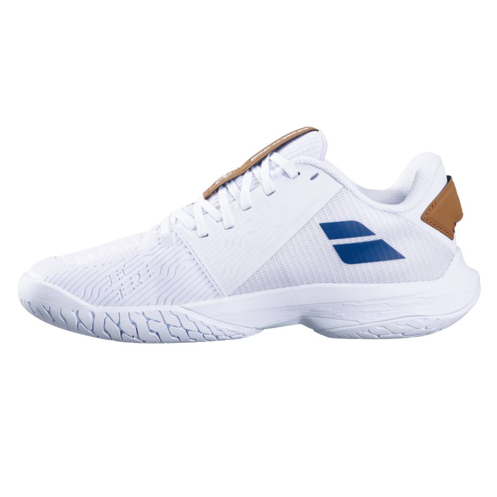 Babolat Jet Tere 2 AC Wimbledon Women's Tennis Shoe (White/Navy) - RacquetGuys.ca