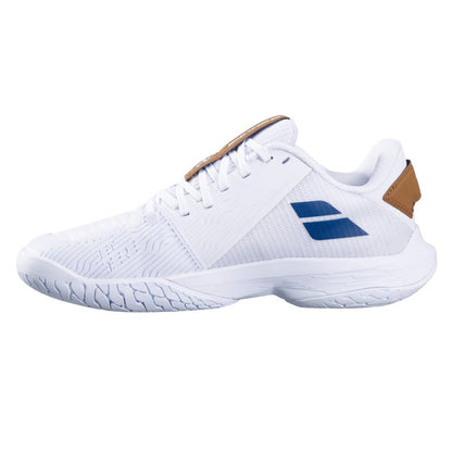 Babolat Jet Tere 2 AC Wimbledon Women's Tennis Shoe (White/Navy) - RacquetGuys.ca