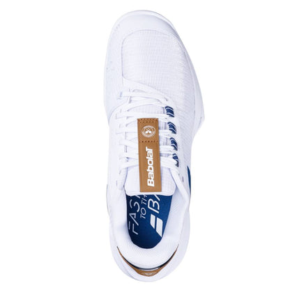 Babolat Jet Tere 2 AC Wimbledon Women's Tennis Shoe (White/Navy) - RacquetGuys.ca