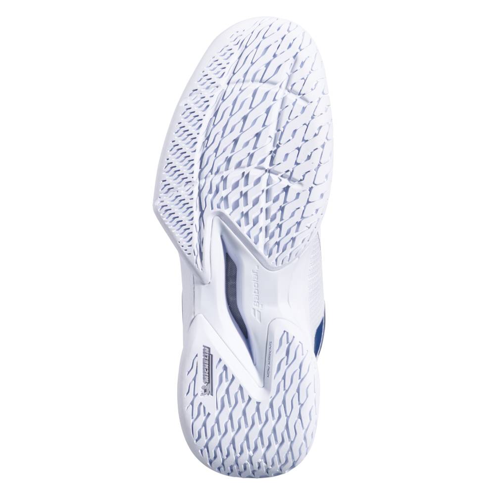 Babolat Jet Tere 2 AC Wimbledon Women's Tennis Shoe (White/Navy) - RacquetGuys.ca