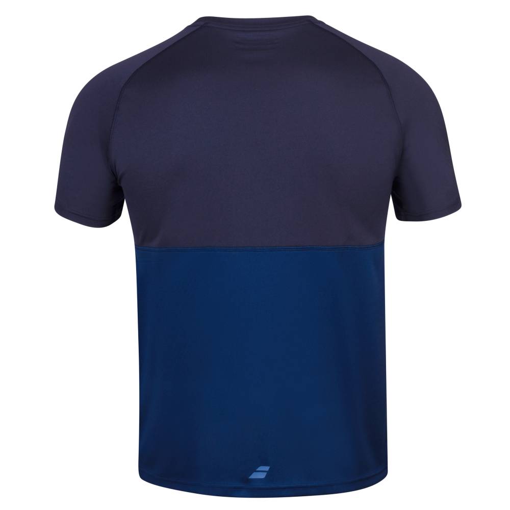 Babolat Men's Play Crew Neck Top (Navy) - RacquetGuys.ca