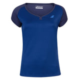 Babolat Women's Play Cap Sleeve Top (Navy)