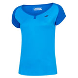 Babolat Women's Play Cap Sleeve Top (Blue)