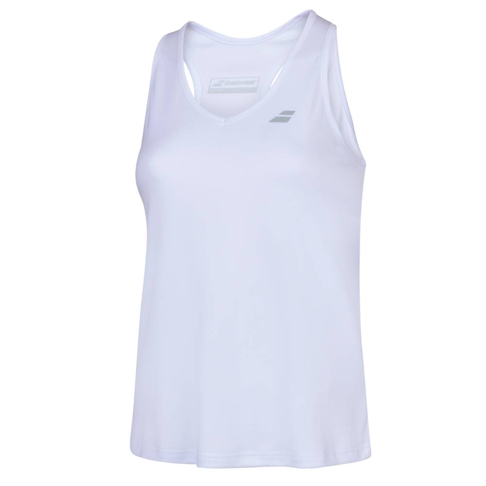 Babolat Women's Play Tank Top (White) - RacquetGuys.ca