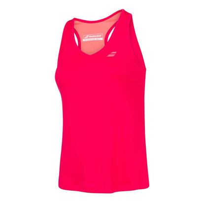 Babolat Women's Play Tank Top (Red Rose) - RacquetGuys.ca